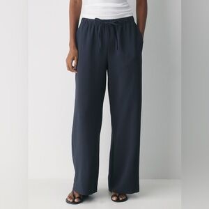 Aritzia Wilfred the Lodge Pant Crepette New sz S Navy